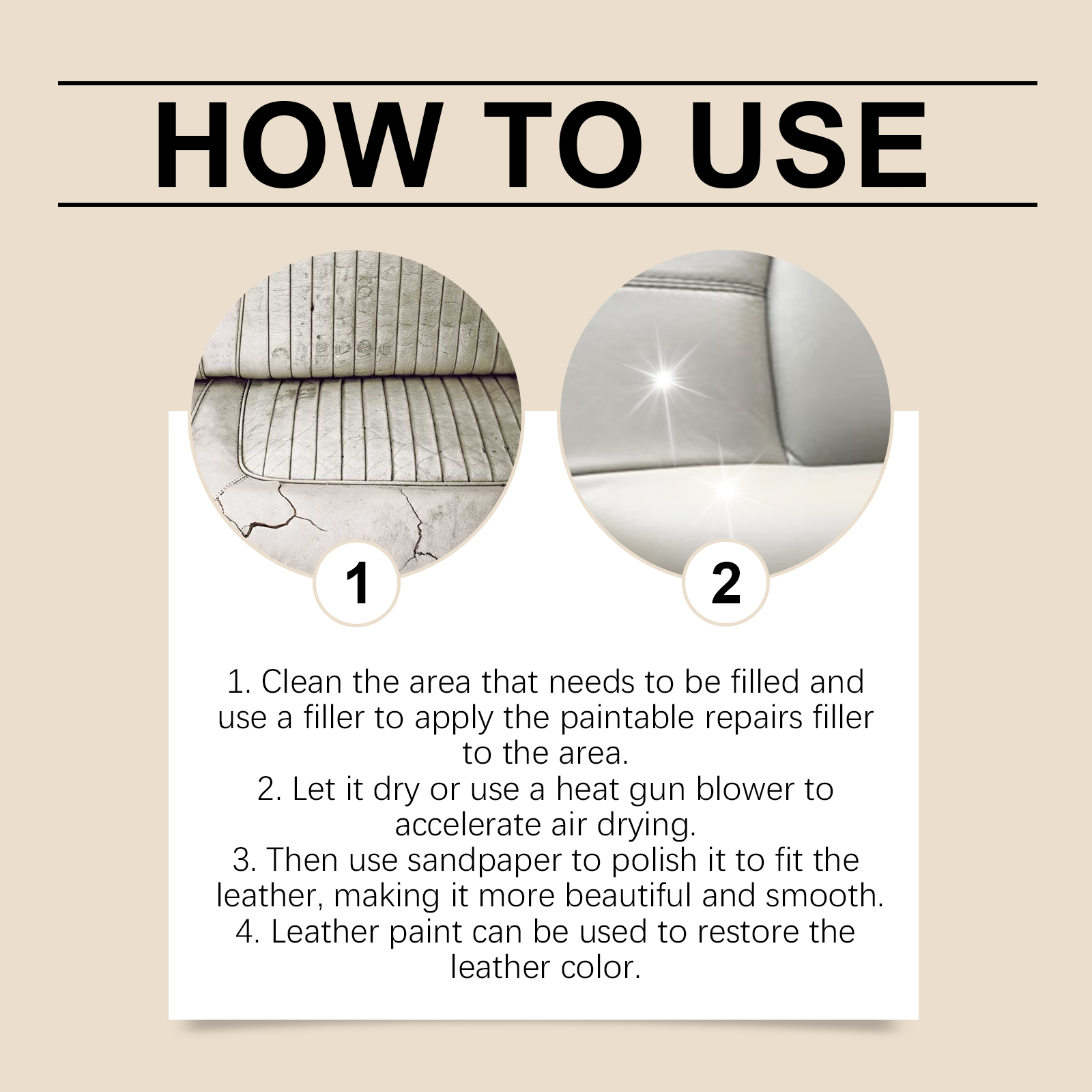 Leder-Reparaturpaste - Effekti – Leather Cleaner Interior Bewertung und Preis